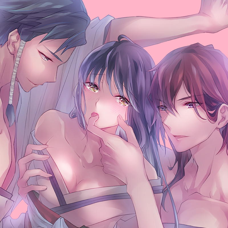 大奥で慰めて。～将軍と4人の夜伽華たち～・話売りカバー